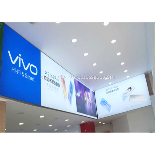 Frameless Fabric LED Light Box Display